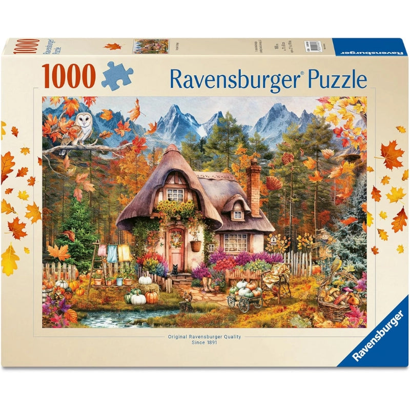 Pumpkin Cottage - 1000 Piece Jigsaw Puzzle by Ravensburger