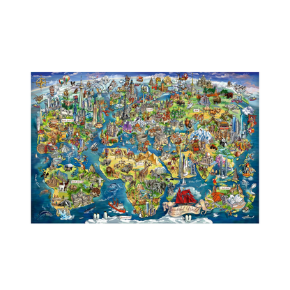 Ravensburger World Map Jigsaw Puzzle 5000 Piece