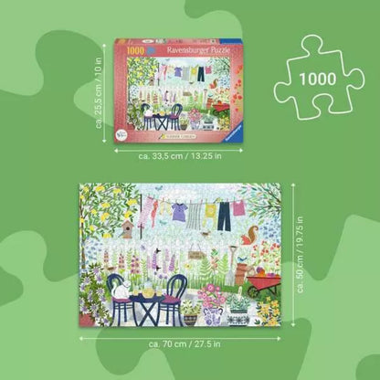 Ravensburger Summer Garden Jigsaw Puzzle 1000 Pieces