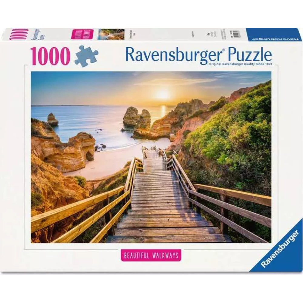 Ravensburger Stairway to Camilo Beach, Algarve Jigsaw Puzzle 1000 Pieces
