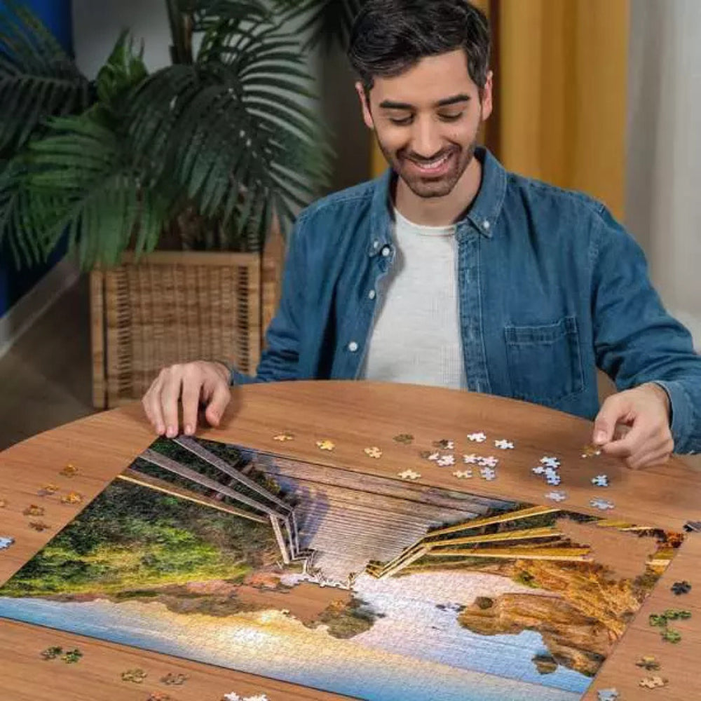 Ravensburger Stairway to Camilo Beach, Algarve Jigsaw Puzzle 1000 Pieces