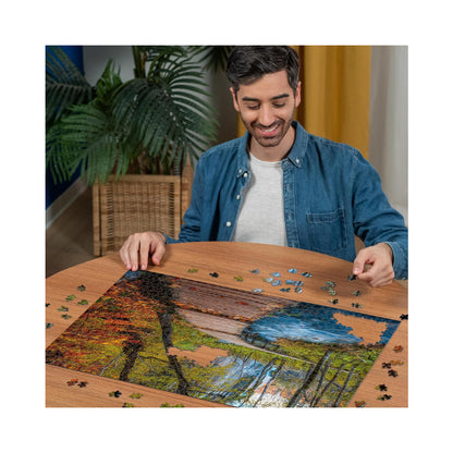 Ravensburger Autumnal Wooden Trail Jigsaw Puzzle 1000 Piece