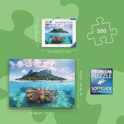 Ravensburger Island Landscape Jigsaw Puzzle 500 piece