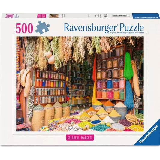 Ravensburger Colorful Spices, Morocco Jigsaw Puzzle 500 piece