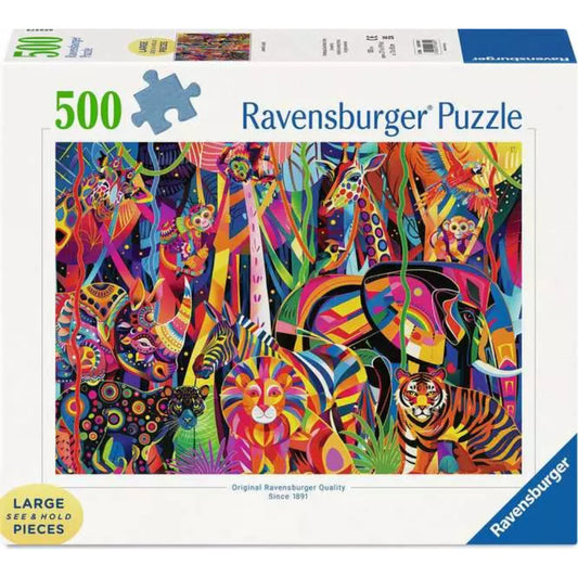 Ravensburger Jeweled Jungle Jigsaw Puzzle 500 piece