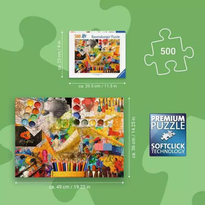 Ravensburger Art Studio Jigsaw Puzzle 500 Pieces