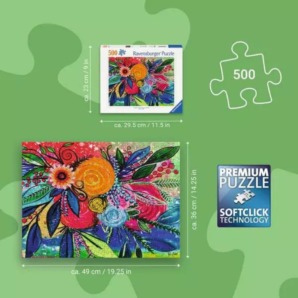 Ravensburger Color Burst Jigsaw Puzzle 500 Pieces