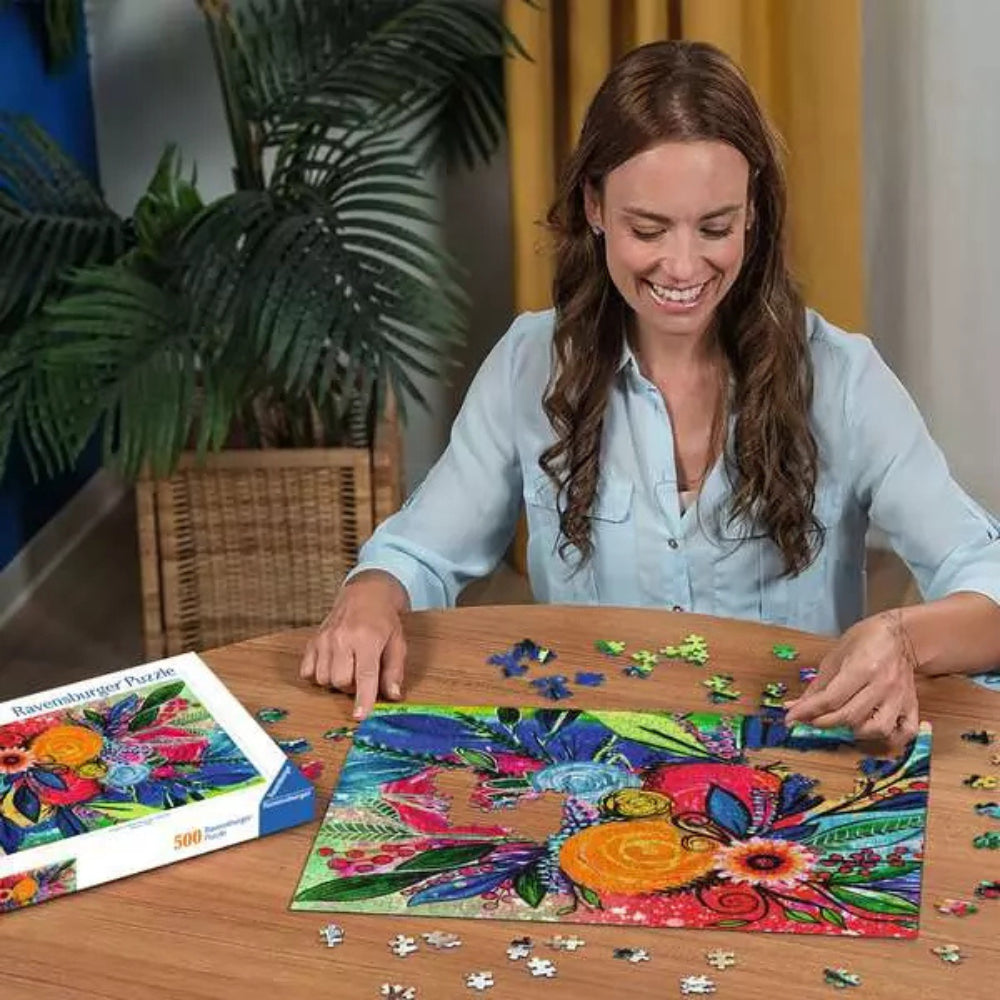 Ravensburger Color Burst Jigsaw Puzzle 500 Pieces