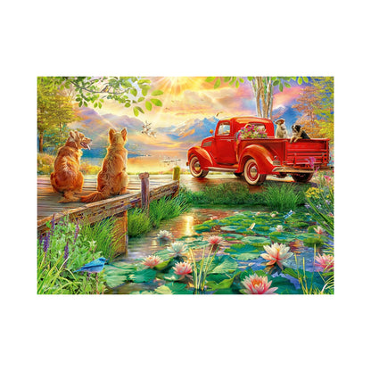 Ravensburger Summer Love Jigsaw Puzzle 500 Piece