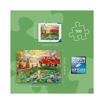 Ravensburger Summer Love Jigsaw Puzzle 500 Piece
