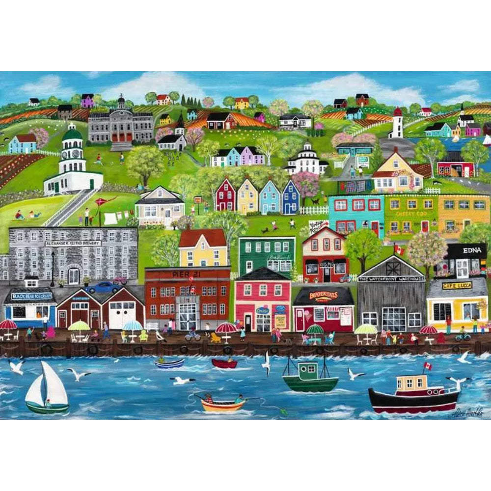 Ravensburger Halifax Harbour Jigsaw Puzzle 1000 Pieces
