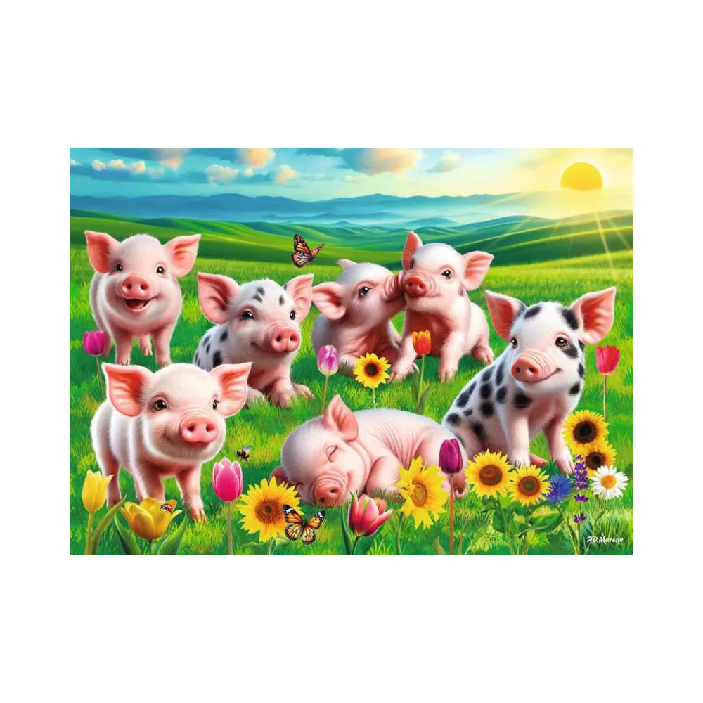 Ravensburger Precious Piglets Jigsaw Puzzle 60 Piece