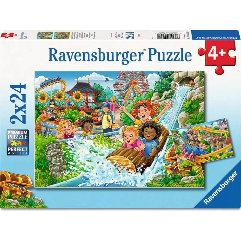 Ravensburger Amusement Park Jigsaw Puzzle 2x24 Pieces