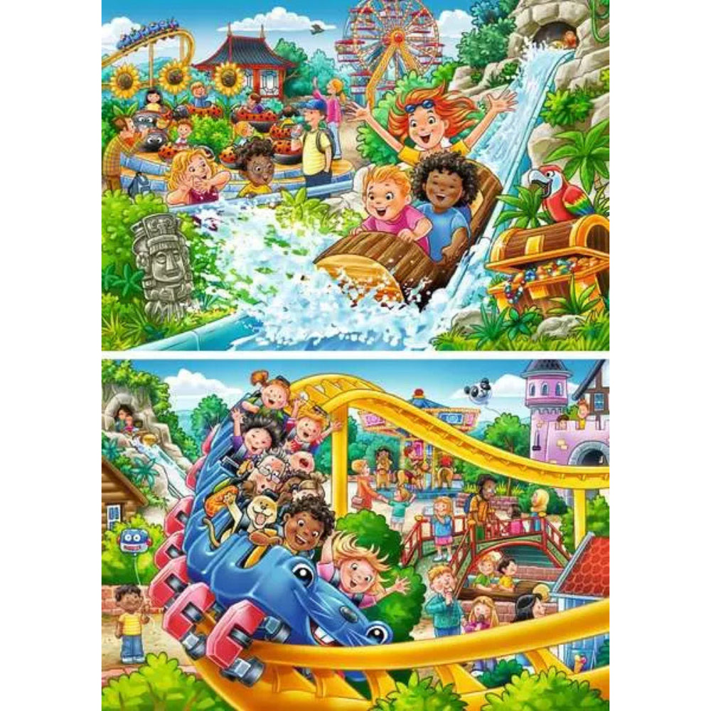 Ravensburger Amusement Park Jigsaw Puzzle 2x24 Pieces
