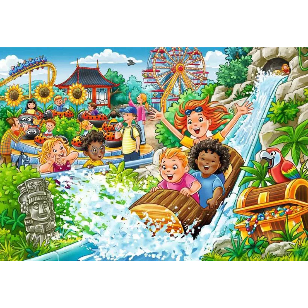 Ravensburger Amusement Park Jigsaw Puzzle 2x24 Pieces