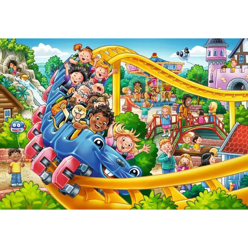 Ravensburger Amusement Park Jigsaw Puzzle 2x24 Pieces