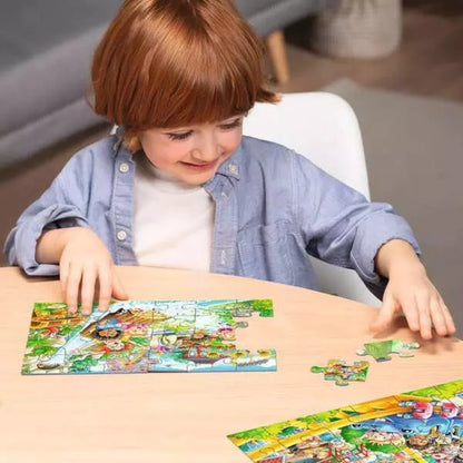 Ravensburger Amusement Park Jigsaw Puzzle 2x24 Pieces