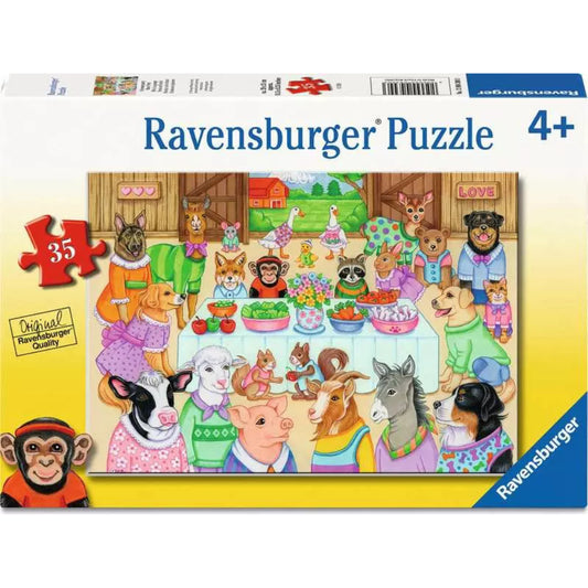 Ravensburger Barn Party Jigsaw Puzzle 35 Pieces