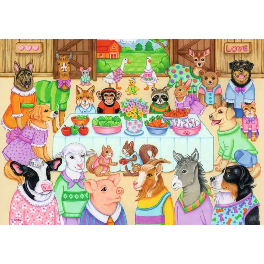 Ravensburger Barn Party Jigsaw Puzzle 35 Pieces