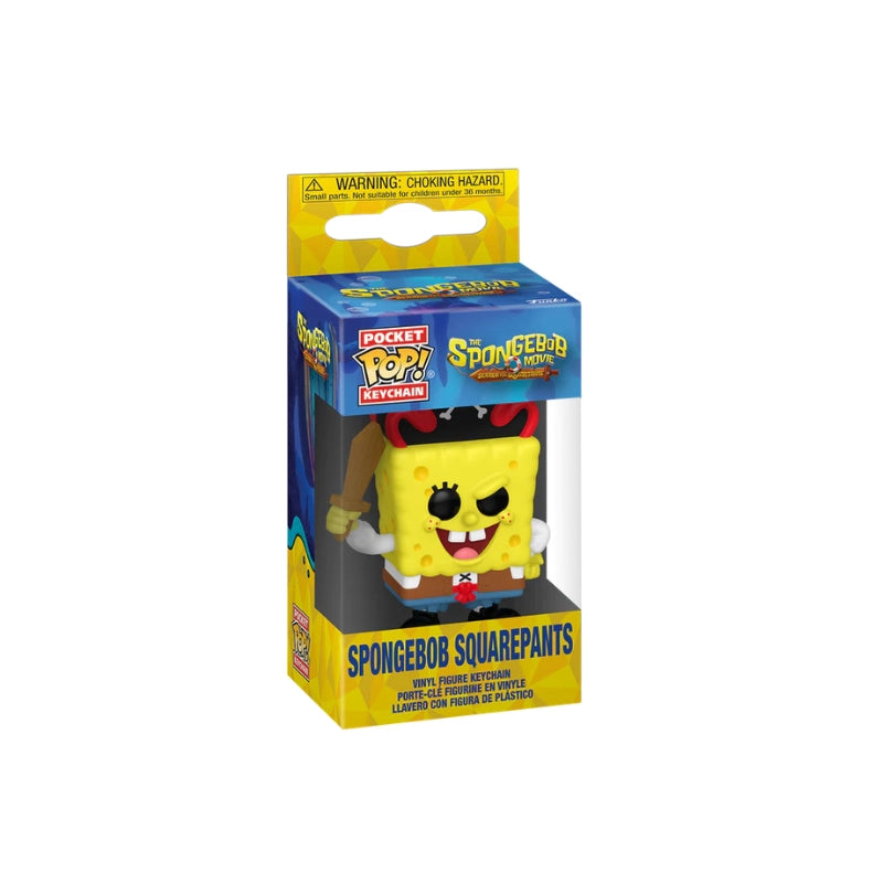 The SpongeBob Movie (2025) - Spongebob Squarepants Pop! Vinyl Keychain