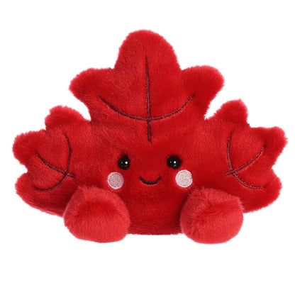 Palm Pals Fall Maple Leaf 5” Plush Soft Autumn Seasonal Stuffed Toy