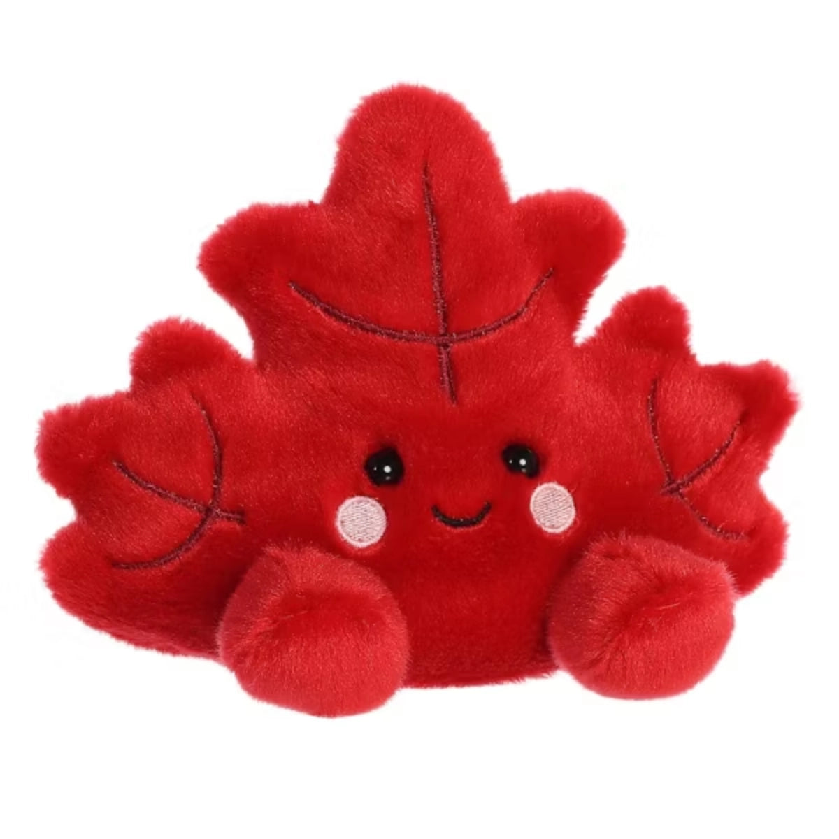 Palm Pals Fall Maple Leaf 5” Plush Soft Autumn Seasonal Stuffed Toy