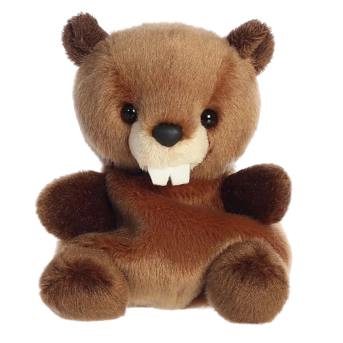 Palm Pals Chewy Beaver 5” Plush Soft Mini Stuffed Animal