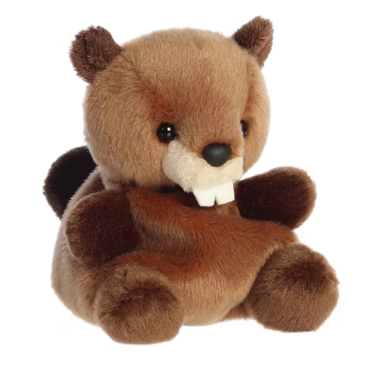 Palm Pals Chewy Beaver 5” Plush Soft Mini Stuffed Animal