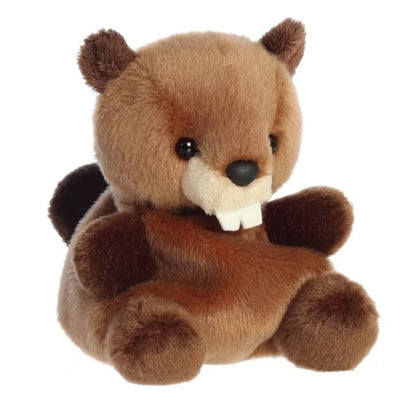 Palm Pals Chewy Beaver 5” Plush Soft Mini Stuffed Animal