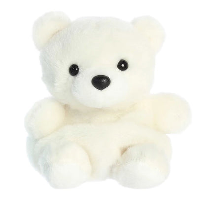 Palm Pals Puck Polar Bear 5” Plush Soft Mini Stuffed Animal