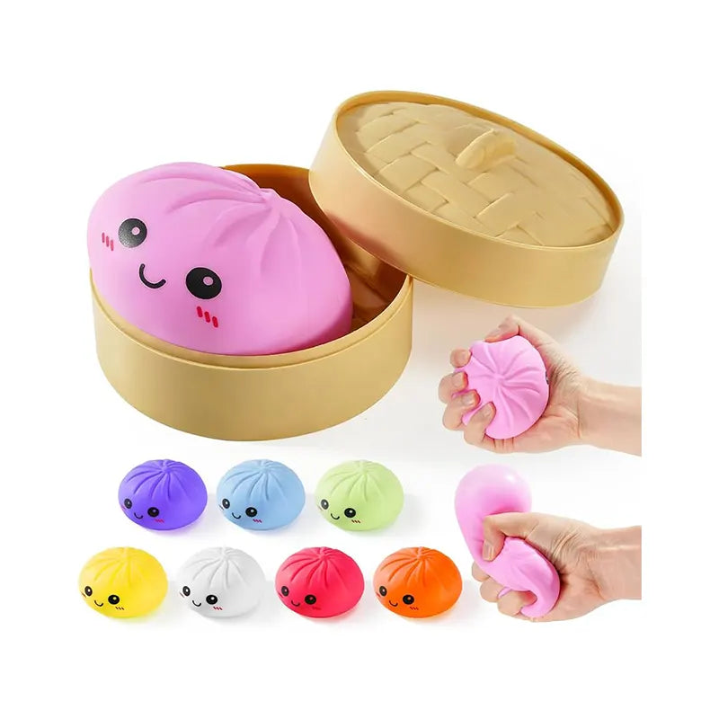 Squishy Dumplings Colorful Assortment (Random Selection)