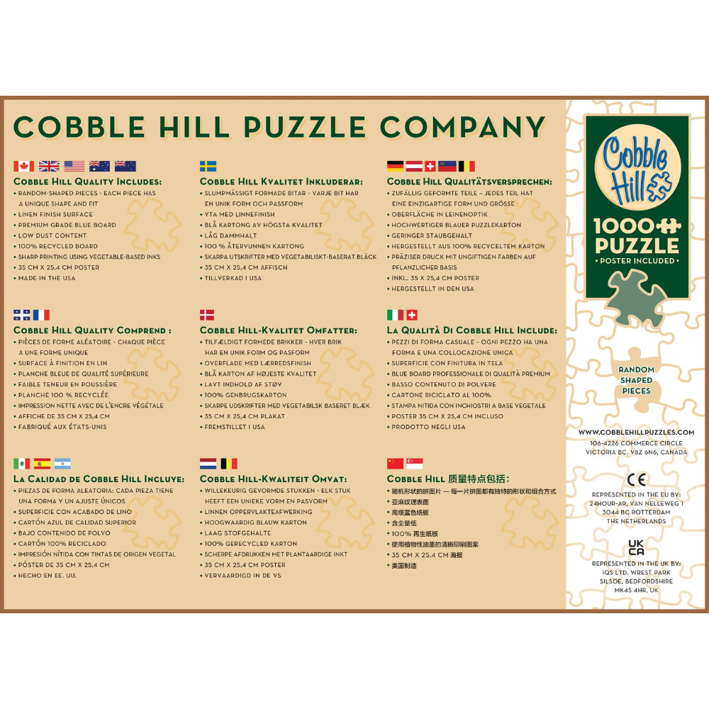 Cobble Hill ABBY'S DRAGON Jigsaw Puzzle 1000 Pieces