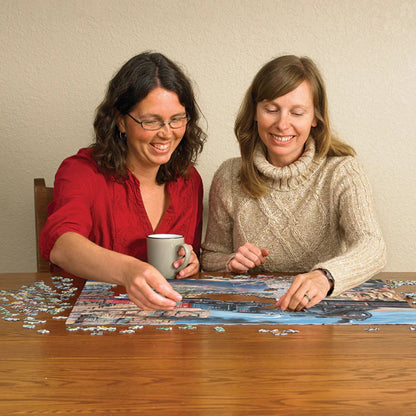 Cobble Hill Stone Steel and Steam Jigsaw Puzzle 1000 Pieces