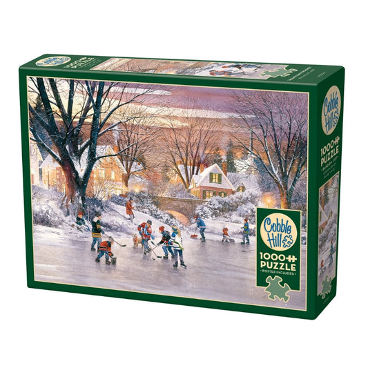 Hometown Hockey - 1000 Piece Jigsaw Puzzle by Cobble Hill