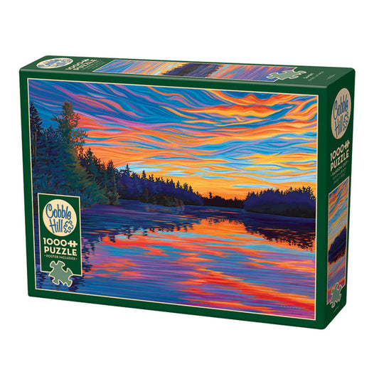 Cobble Hill Sunset Jigsaw Puzzle 1000 Piece
