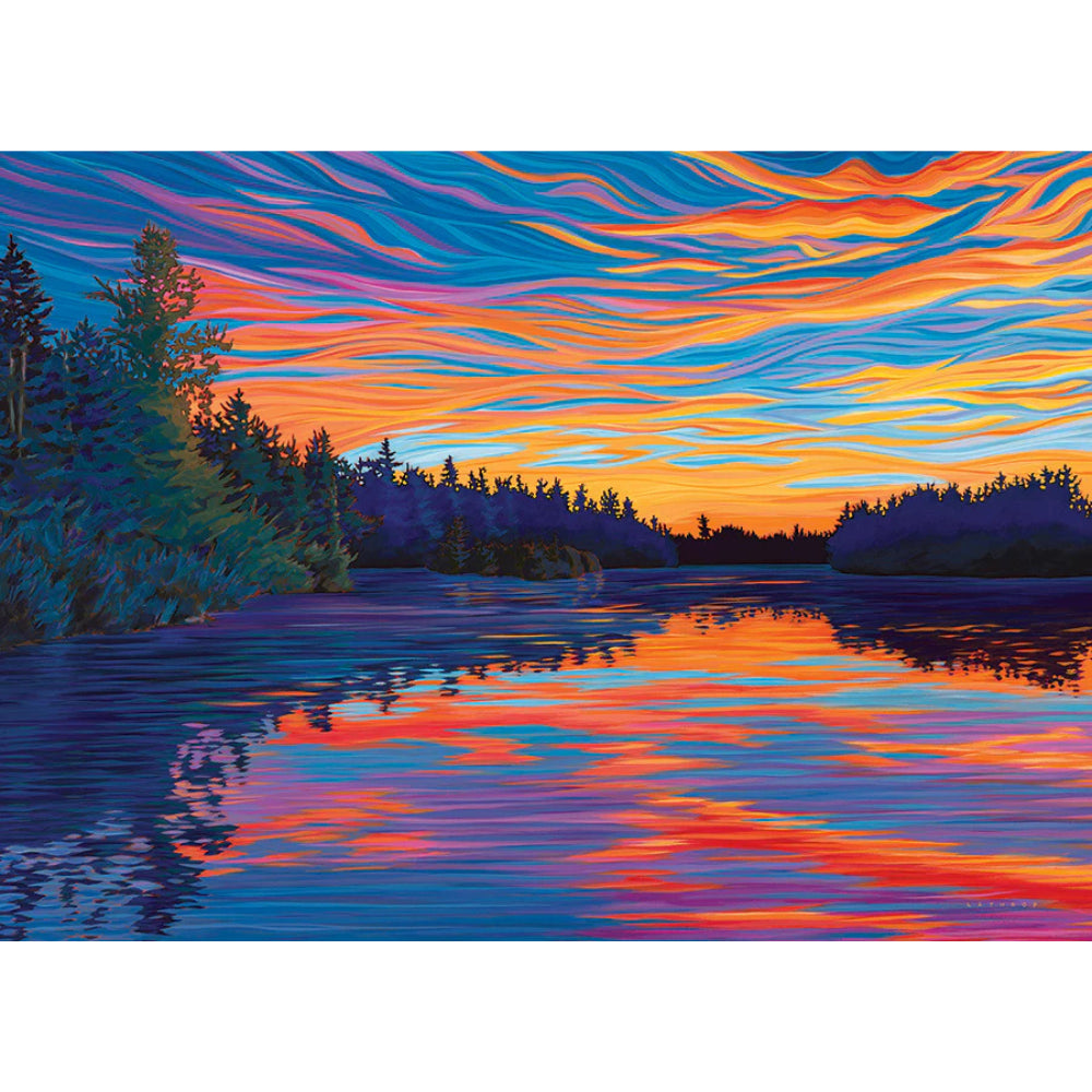 Cobble Hill Sunset Jigsaw Puzzle 1000 Piece