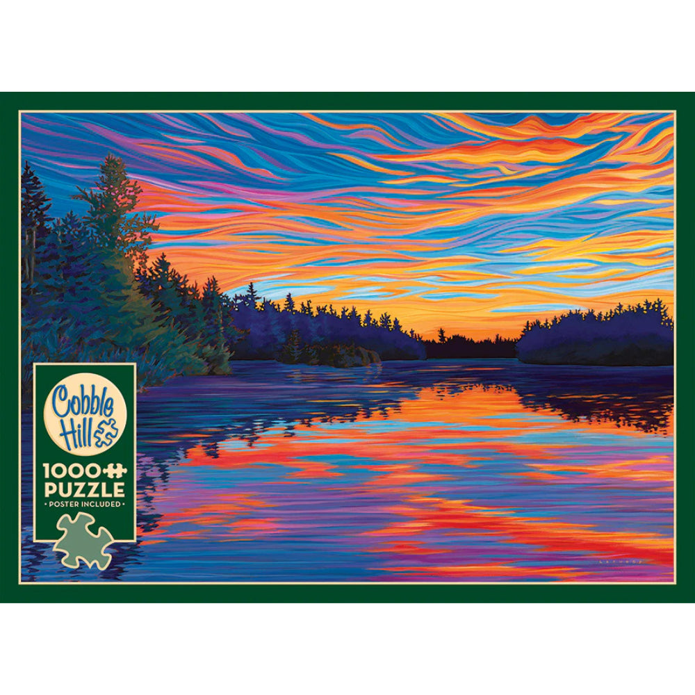 Cobble Hill Sunset Jigsaw Puzzle 1000 Piece