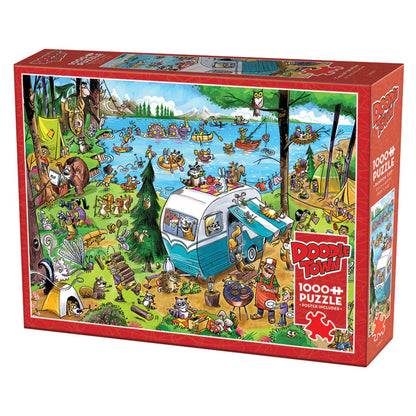 Cobble Hill DoodleTown: Call of the Wild Jigsaw Puzzle 1000 Piece