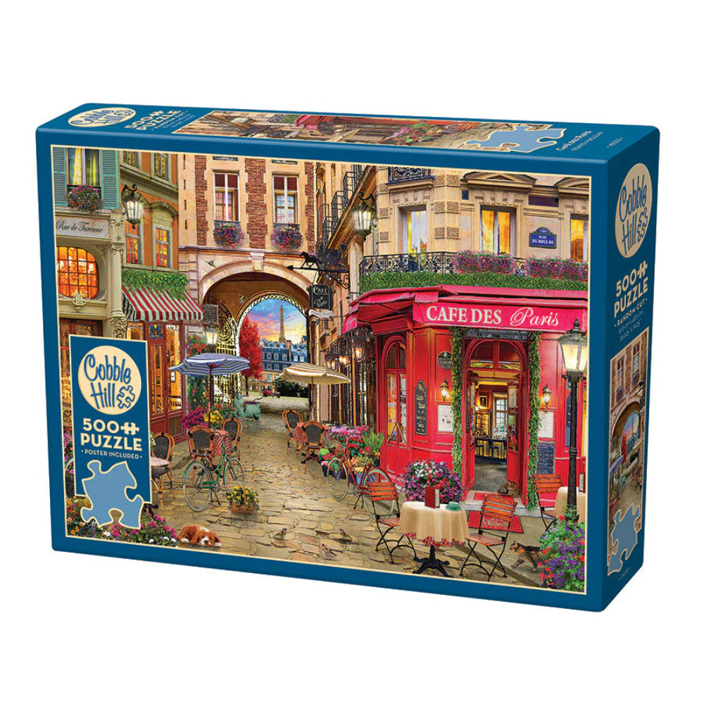 Cobble Hill Cafe des Paris Jigsaw Puzzle 500 Piece