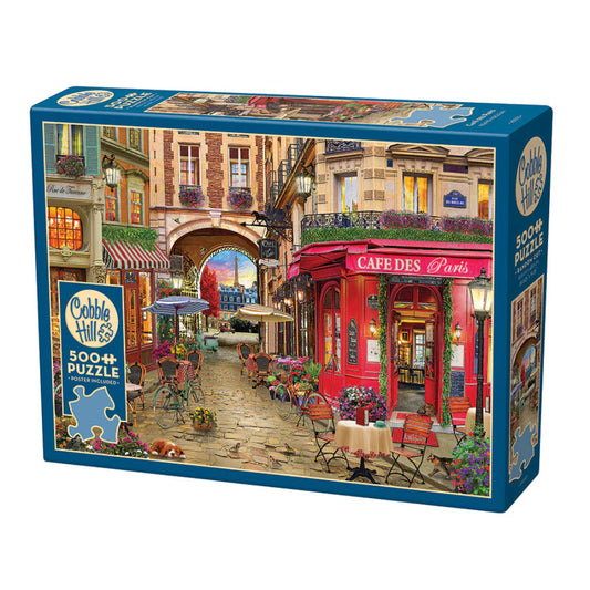 Cobble Hill Cafe des Paris Jigsaw Puzzle 500 Piece