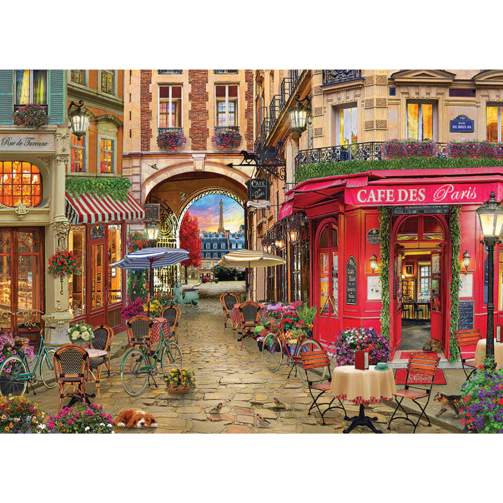 Cobble Hill Cafe des Paris Jigsaw Puzzle 500 Piece