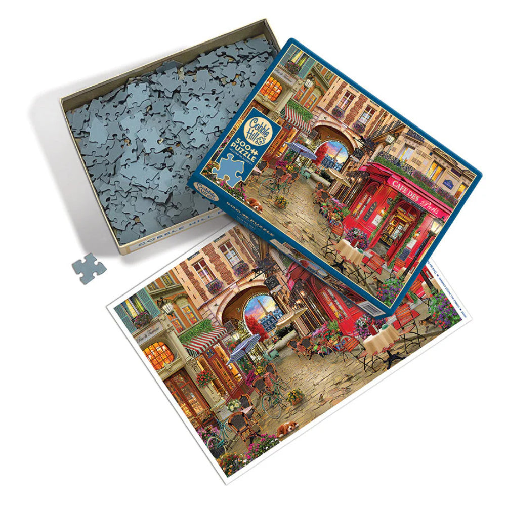 Cobble Hill Cafe des Paris Jigsaw Puzzle 500 Piece