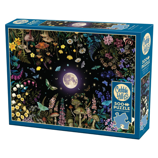Cobble Hill Night Garden Jigsaw Puzzle 500 Piece