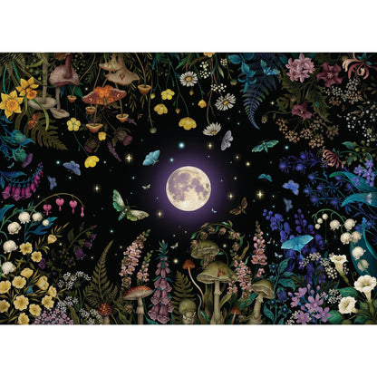Cobble Hill Night Garden Jigsaw Puzzle 500 Piece