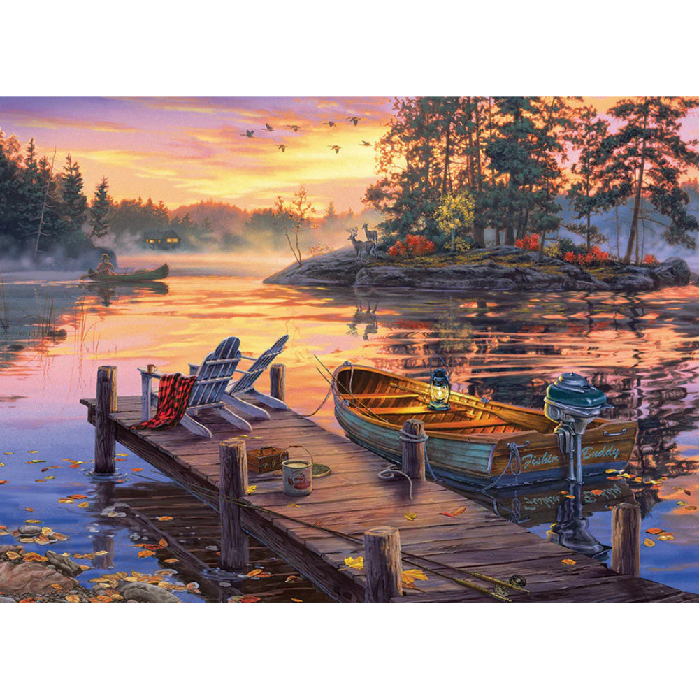 Cobble Hill Morning Paradise Jigsaw Puzzle 500 Piece