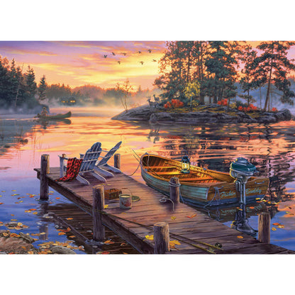Cobble Hill Morning Paradise Jigsaw Puzzle 500 Piece