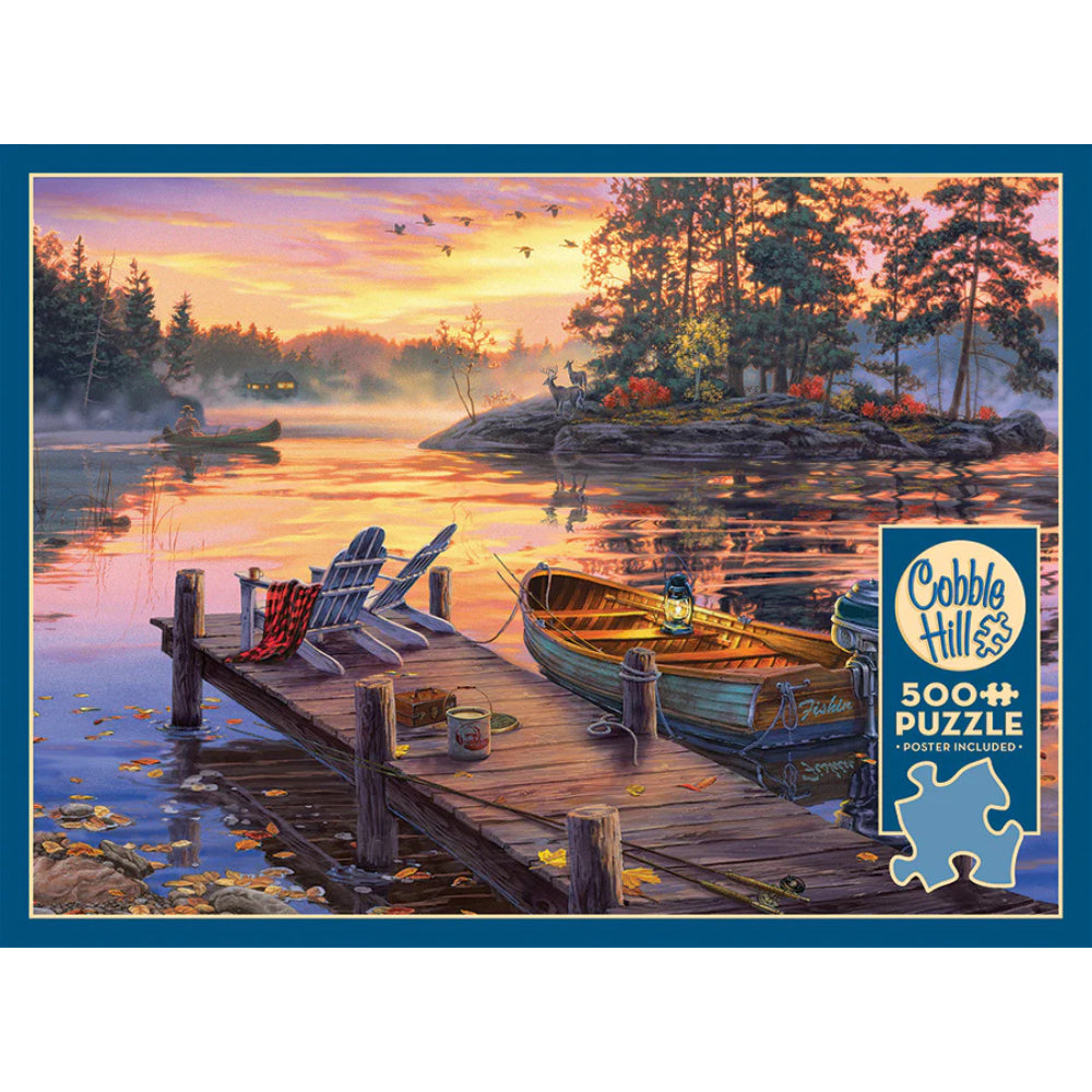 Cobble Hill Morning Paradise Jigsaw Puzzle 500 Piece
