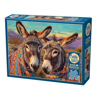 Cobble Hill Dos Burros Jigsaw Puzzle 500 Piece