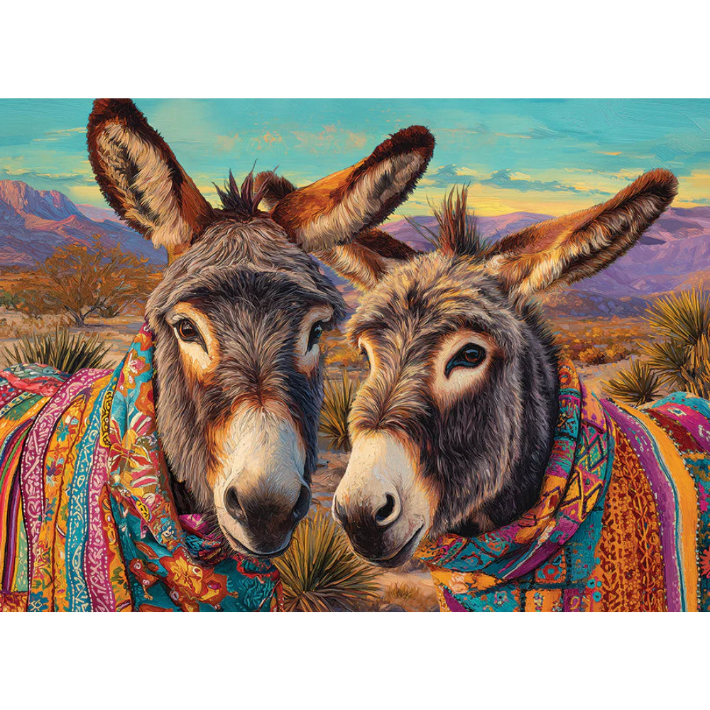 Cobble Hill Dos Burros Jigsaw Puzzle 500 Piece