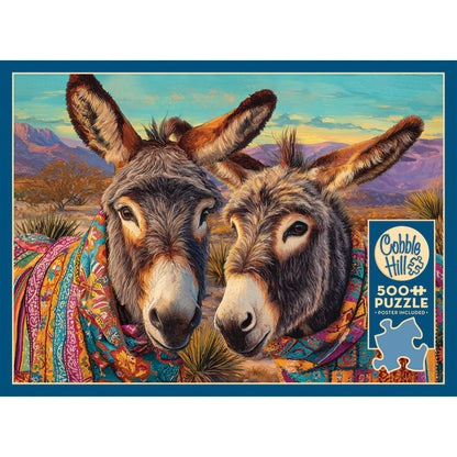 Cobble Hill Dos Burros Jigsaw Puzzle 500 Piece